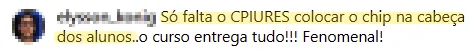 Depoimento de aluno sobre a preparação CP Iuris